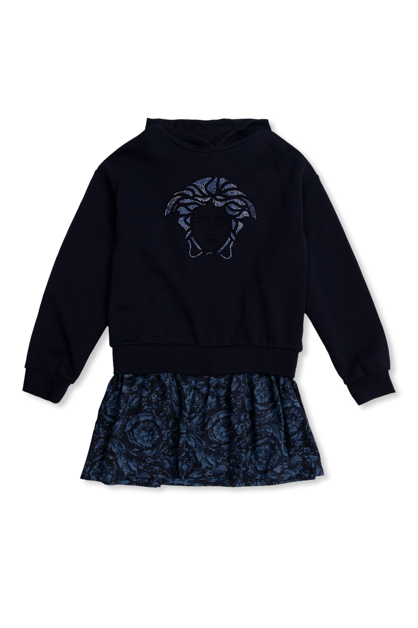 Versace Kids Hooded dress