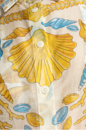 Versace Strandkleid mit `Barocco`-Print