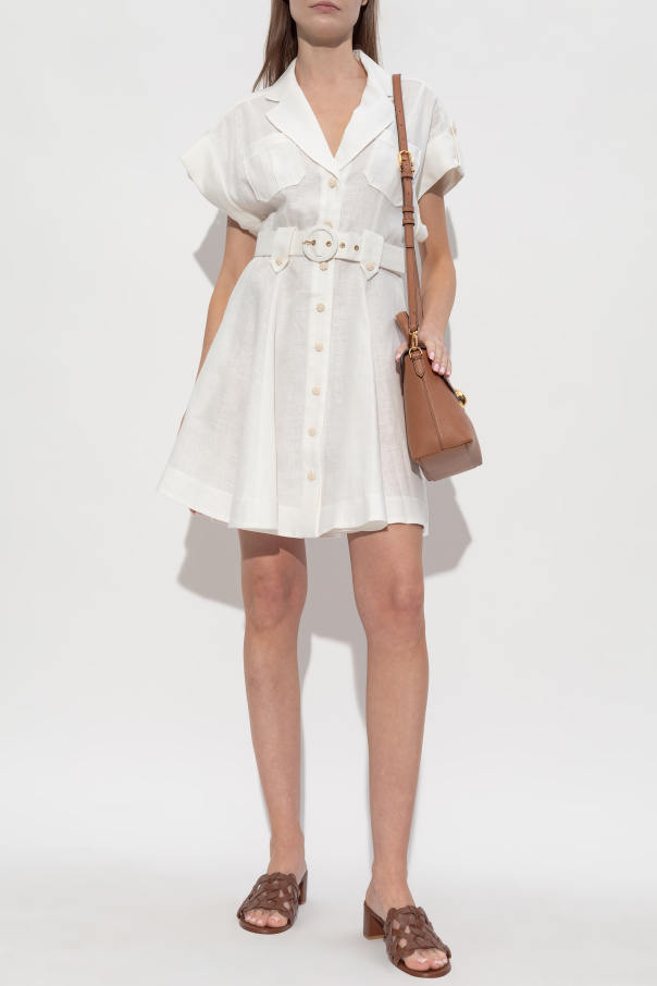 Zimmermann Linen dress with belt