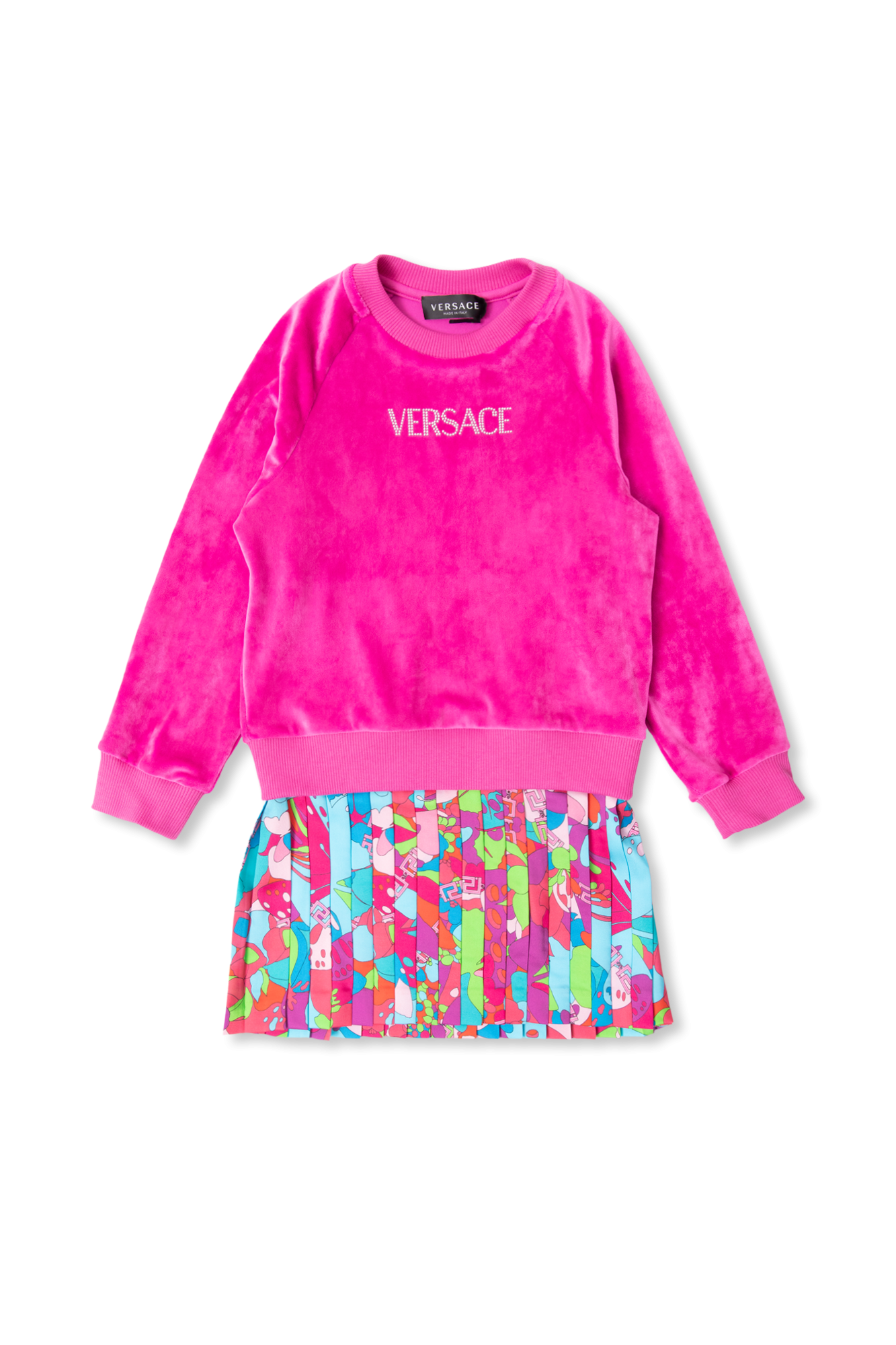 Versace Kids Just Cavalli paint splatter sheer leggings