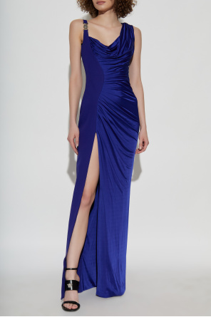 Versace Long dress with draping