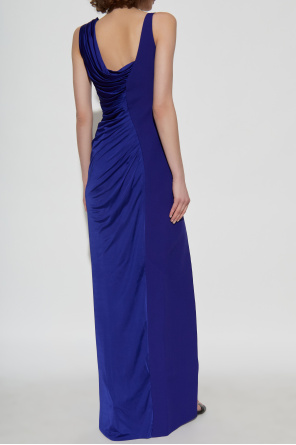 Versace Long dress with draping