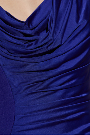 Versace Long dress with draping