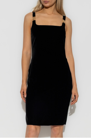 Versace Velvet dress with straps