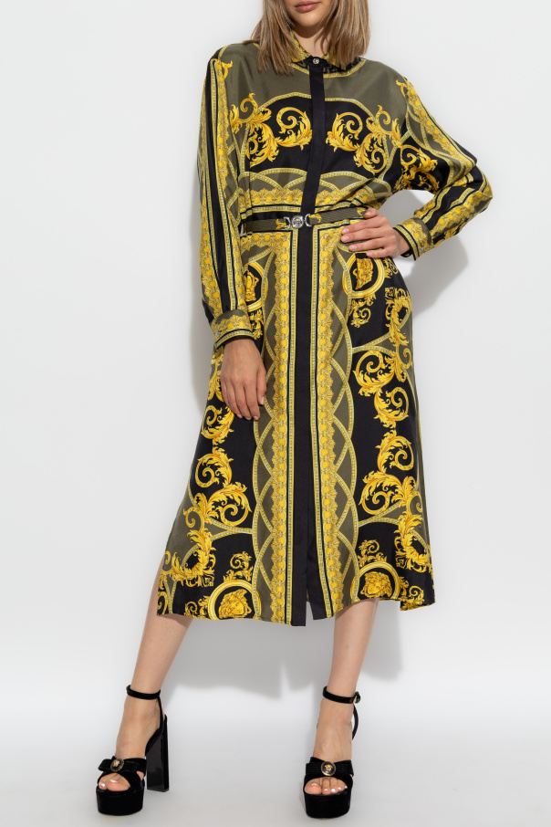 Versace Printed Dress