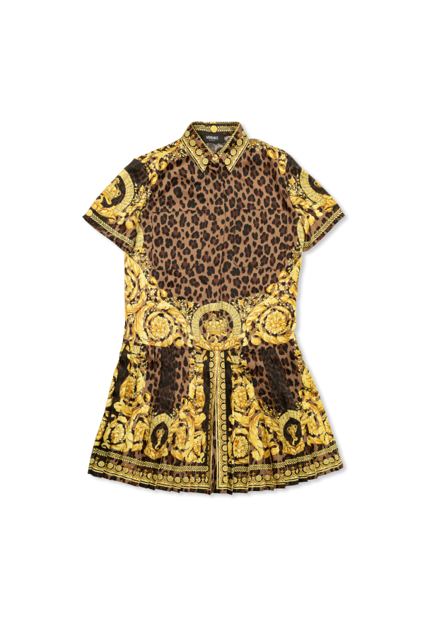 Versace Kids Patterned dress