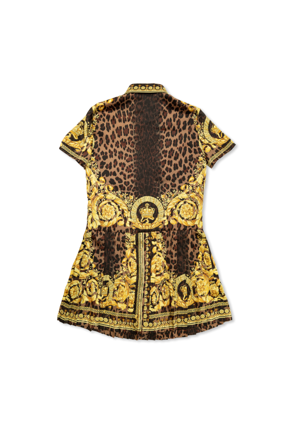 Versace Kids Patterned dress