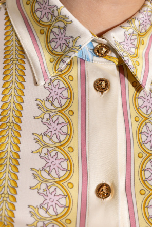 Versace Vestido con estampado "Barocco"