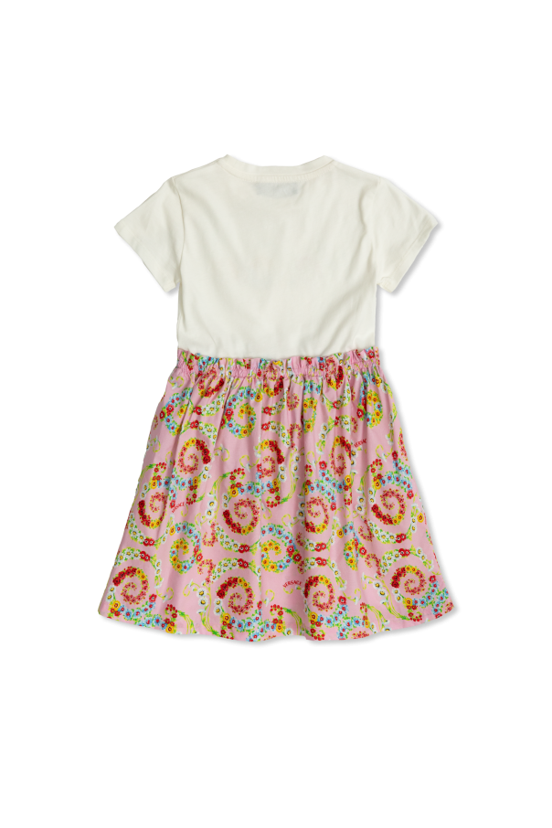 Versace Kids Dress with floral motif