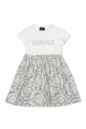 Dress with logo