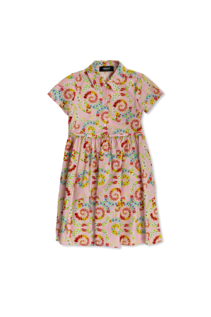 Dress with floral pattern