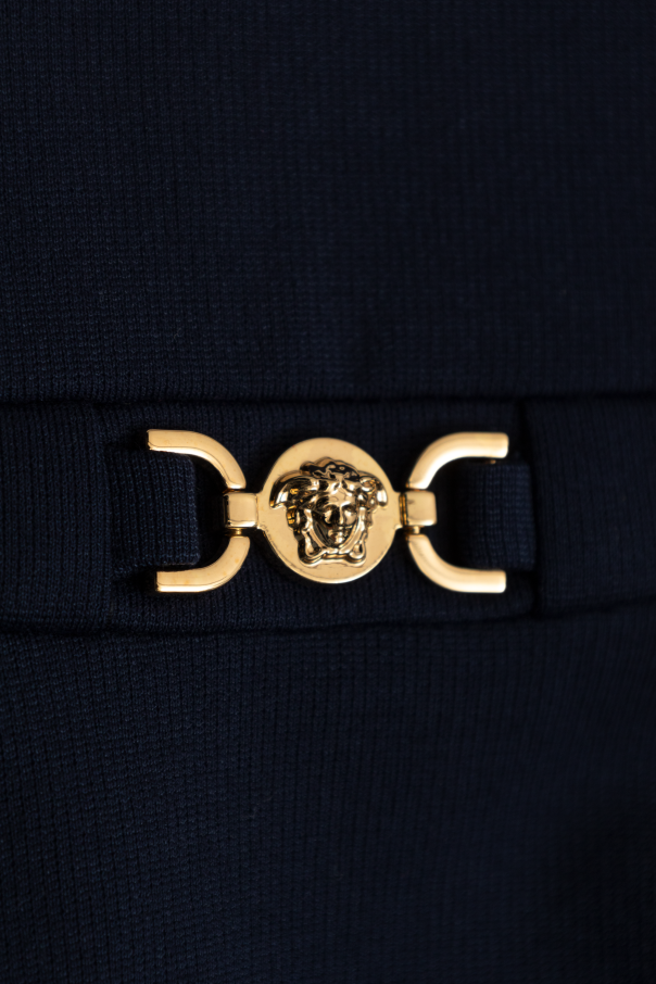 Versace Kids Dress with decorative appliqué
