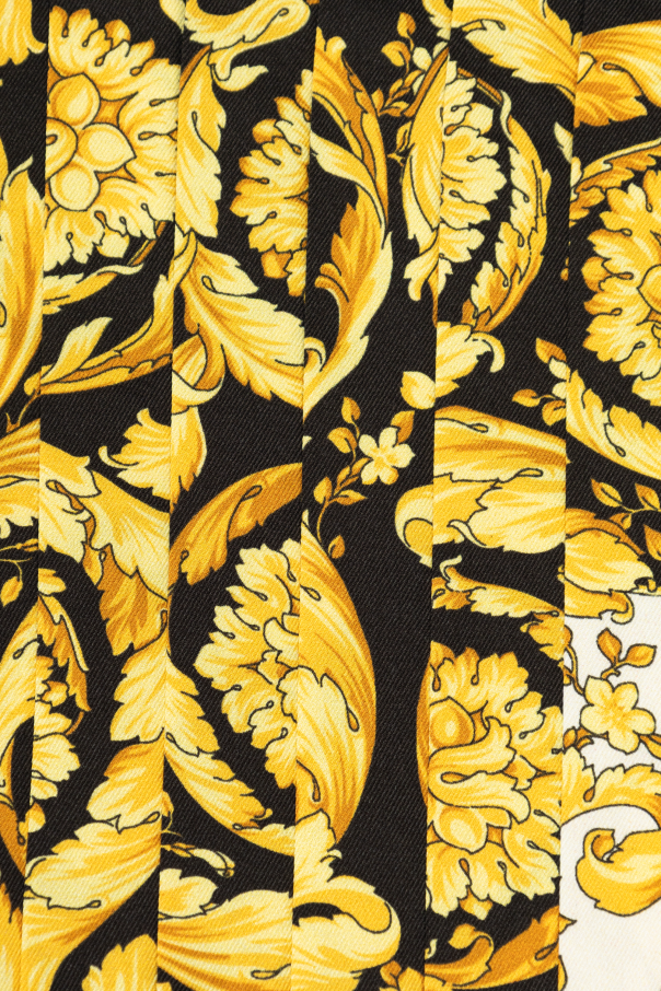 Versace Kids Kleid mit plissiertem Rock