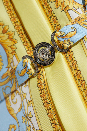 Versace Silk dress with belt