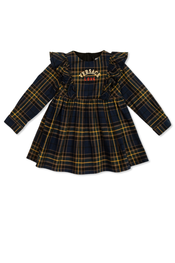 Dress with check pattern, zdjęcie 1 Dress with check pattern od Versace Kids