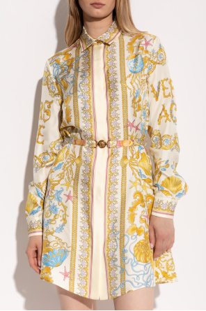 Versace Dress with "Underwater Barocco" print