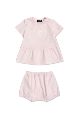 Dress with logo