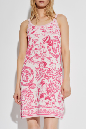 Versace Vestido con estampado `Barocco`