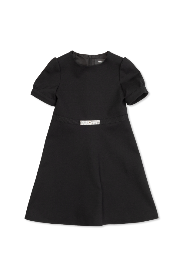 Dress with applique od Versace Kids