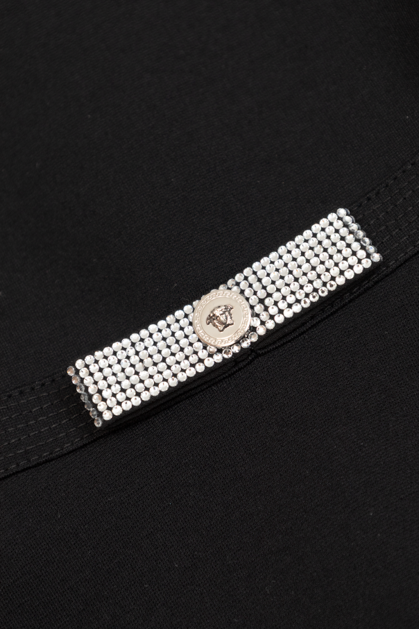 Versace Kids Vestido con aplicación