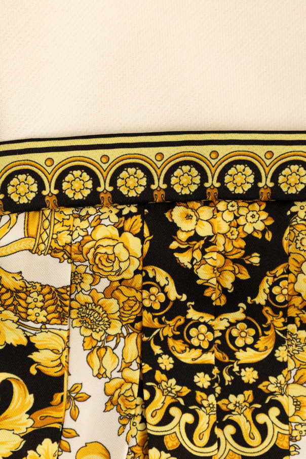 Versace Kids Kleid mit plissiertem Rock