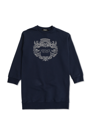 Dress with logo