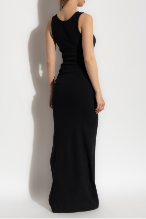 Versace Vestido con abertura en la parte delantera