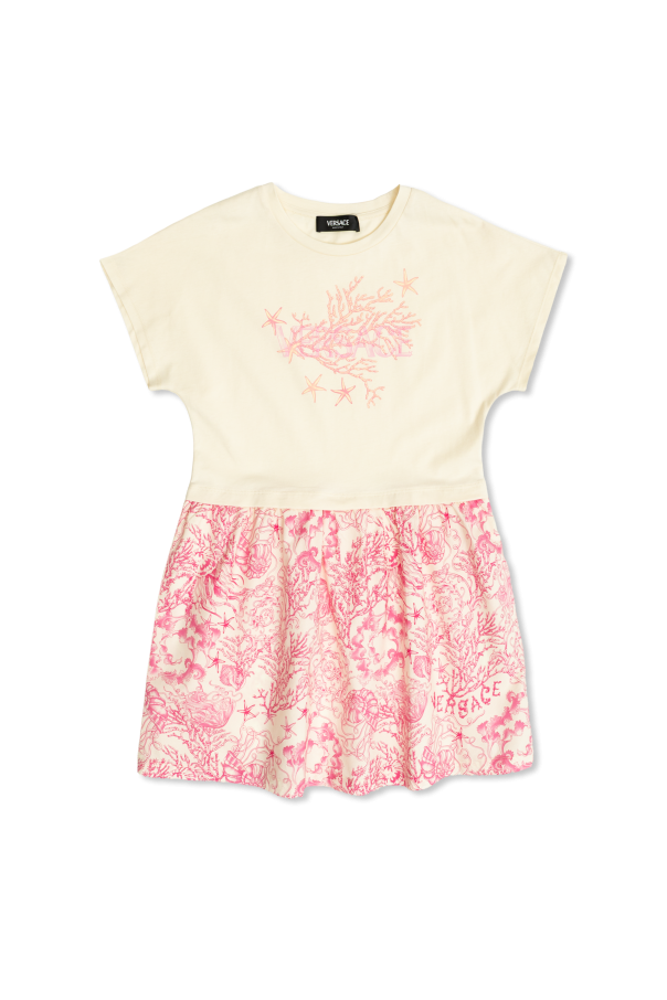 Versace Kids Dress with print