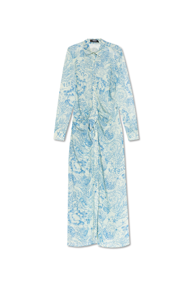 Versace Dress with draping at the waist