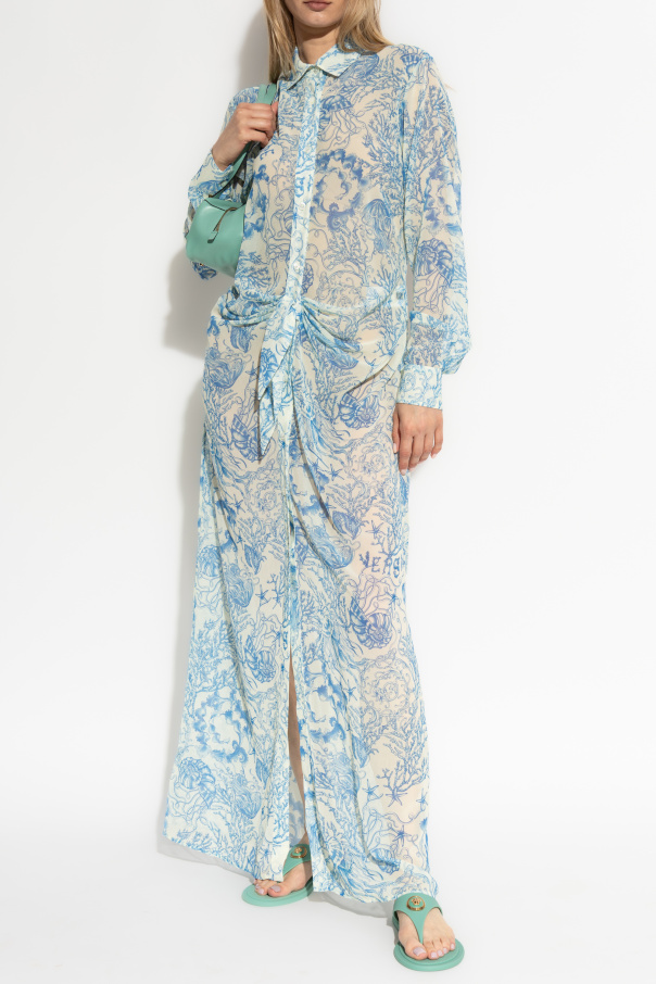 Versace Dress with draping at the waist