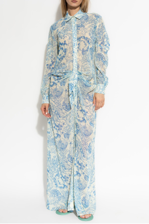 Versace Dress with draping at the waist