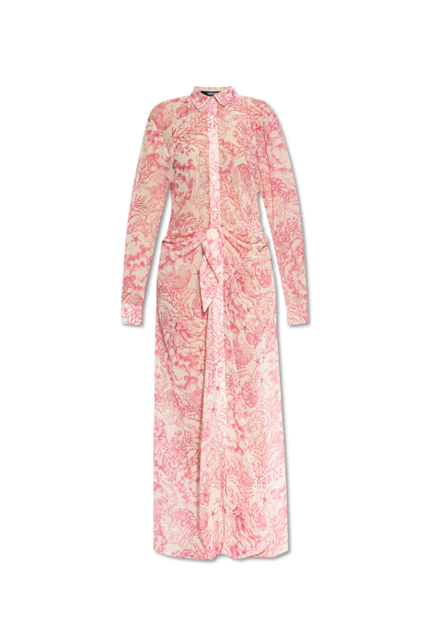 Versace Dress with waist draping