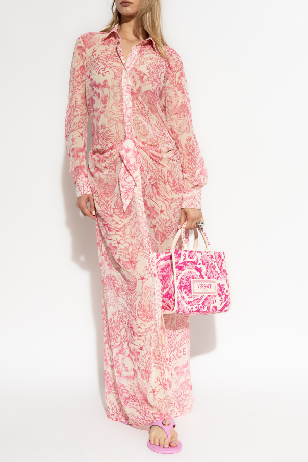 Versace Dress with waist draping