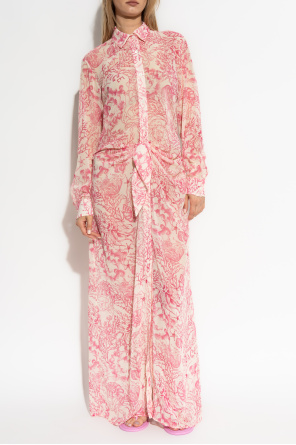 Versace Dress with waist draping