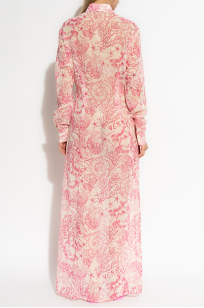 Versace Dress with waist draping