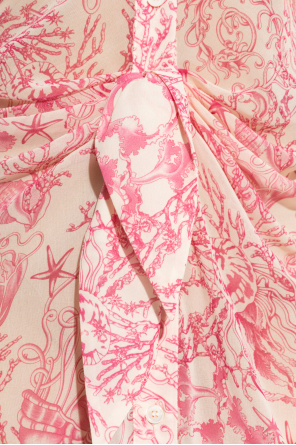 Versace Dress with waist draping