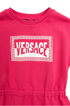 Versace Kids Dress with logo