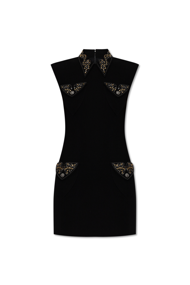 Dress with appliqués od Versace