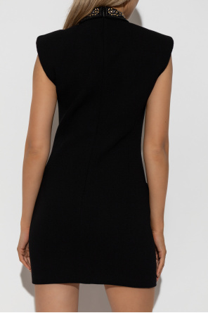 Versace Vestido con aplicaciones