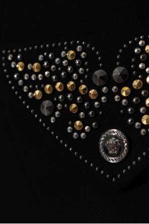 Versace Vestido con aplicaciones