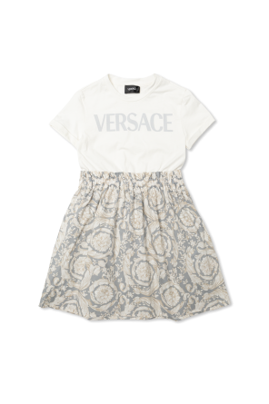 Dress with logo