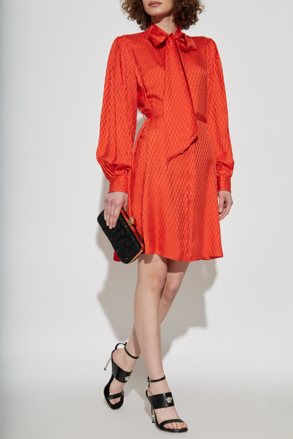 Versace Kleid mit Taillengürtel