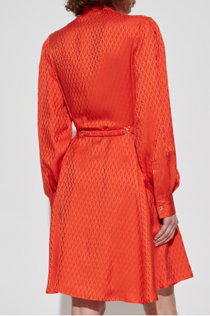 Versace Kleid mit Taillengürtel