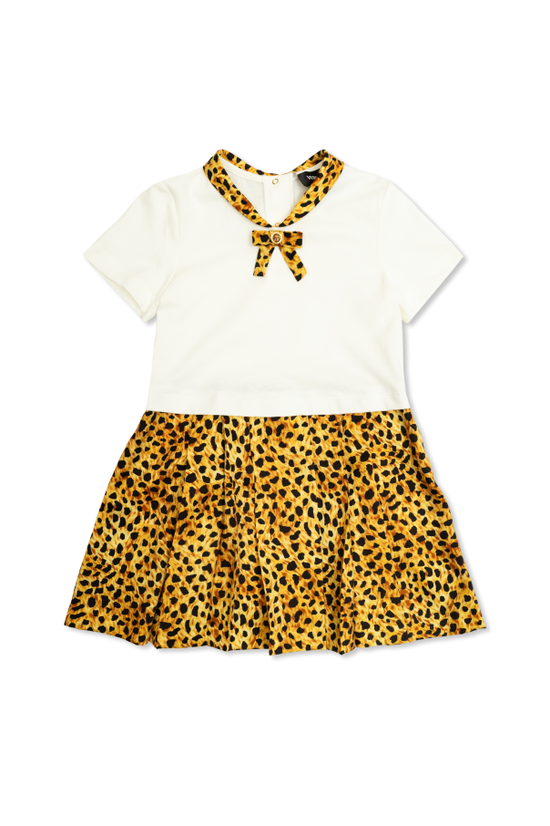 Dress with logo od Versace Kids