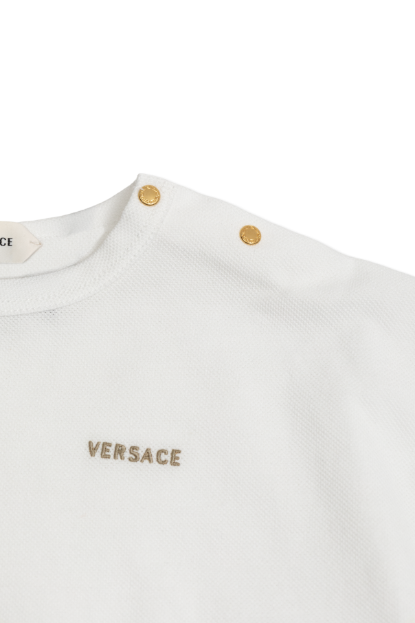 Versace Kids Dress with embroidered logo