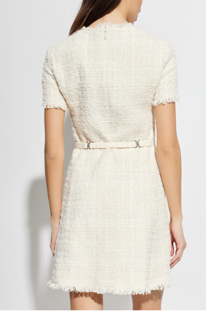 Versace Vestido tweed con hilo de lúrex