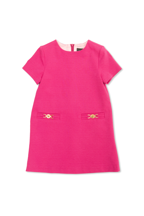 Dress with short sleeves od Versace Kids