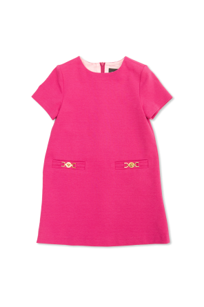 Dress with short sleeves