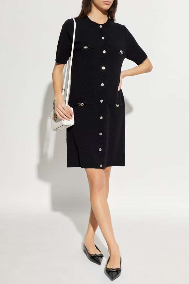 Versace Dress with decorative pockets