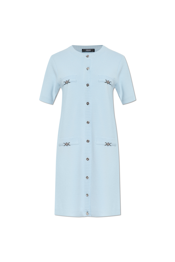 Dress with decorative pockets od Versace